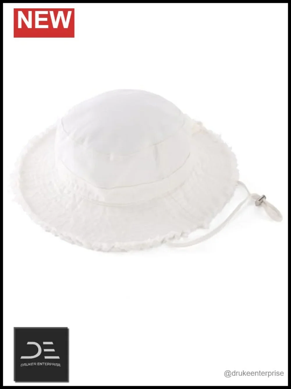 100% Cotton Wide Brim Bucket Hat UPF 50+ Foldable Sun Hat Breathable Travel Hat